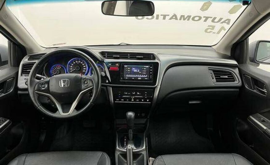 HONDA CITY 1.5 EXL 16V FLEX 4P AUTOMÁTICO ANO 2017 COR PRATA